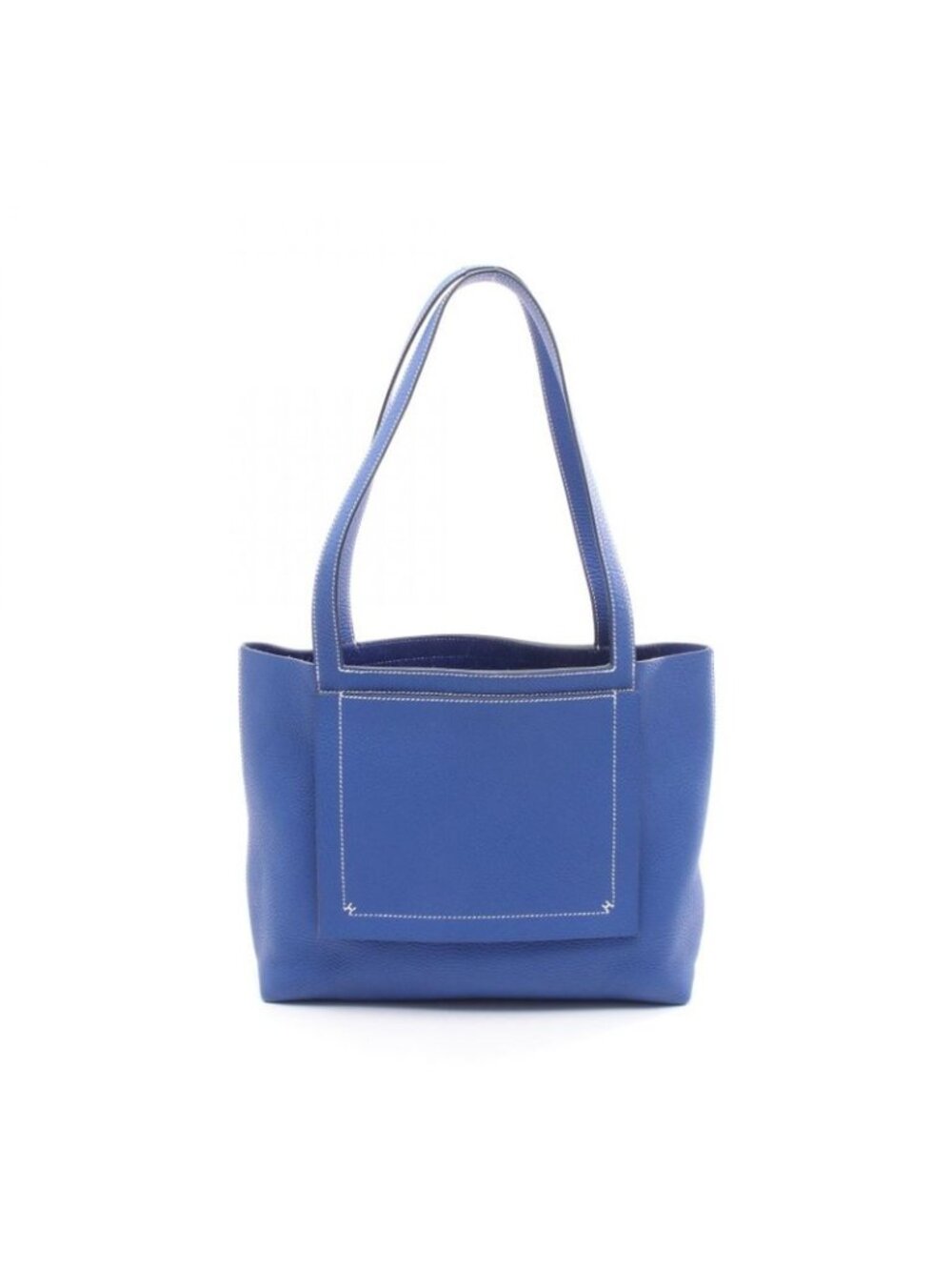 Hermes Tote Bag Cabas Serie 31 Blue Royale Leather